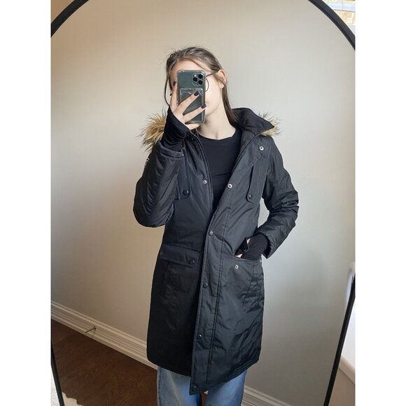 Madden Girl black winter coat size S - Picture 6 of 11